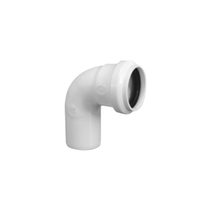 Codo Pvc Blanco 75mm 90°