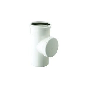 Tee Pvc Blanco 110mm Registro