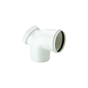 Codo Pvc Blanco 110mm Registro 90°